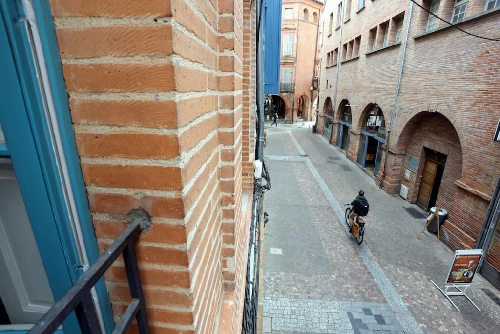 Chez Juliette, Proche Place Nationale Avec Parking Montauban Extérieur photo